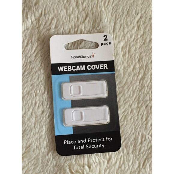 Handstands Webcam Cover 2pk - White - Picture 1 of 2